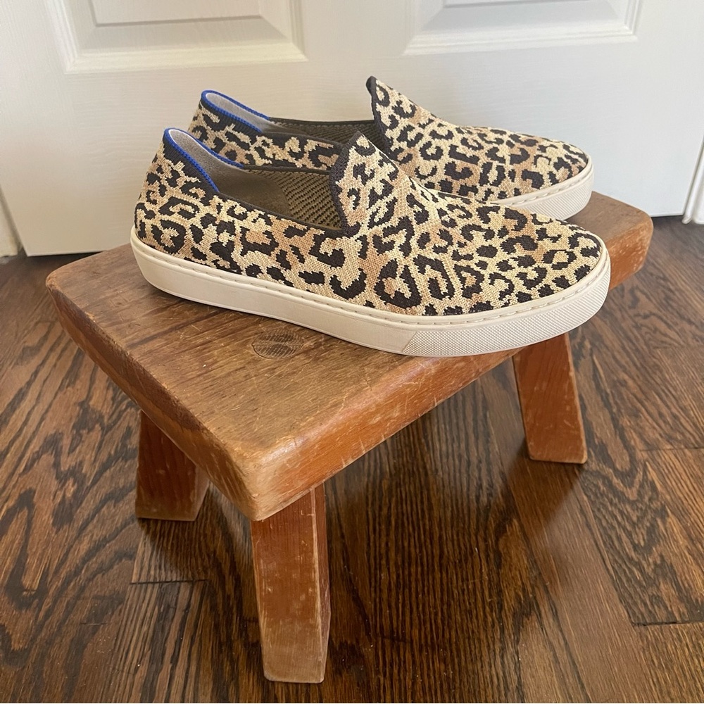 Rothy’s the Original Slip On Sneaker in Camo Cat